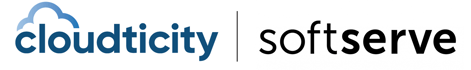 cloudticity x softserve logo