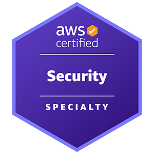 AWS-Certified-Security-Specialty_badge.75ad1e505c0241bdb321f4c4d9abc51c0109c54f
