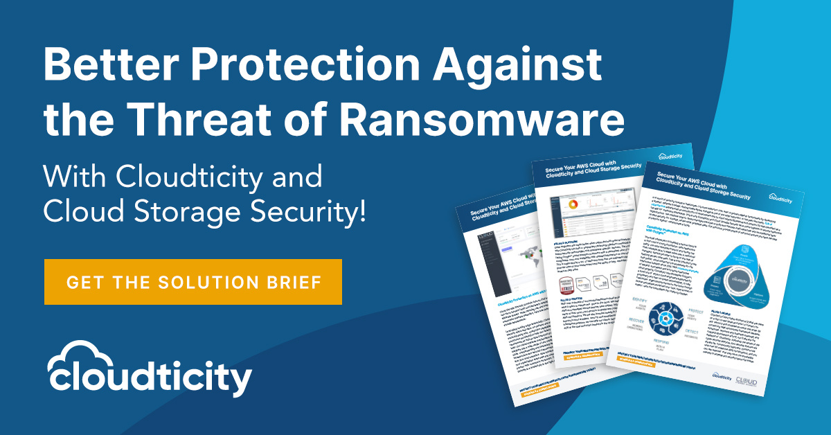 Storage Security Against Ransomware | Brief | Cloudticity
